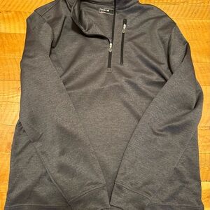 Bolle Men's Gray Quarter-Zip Sweater